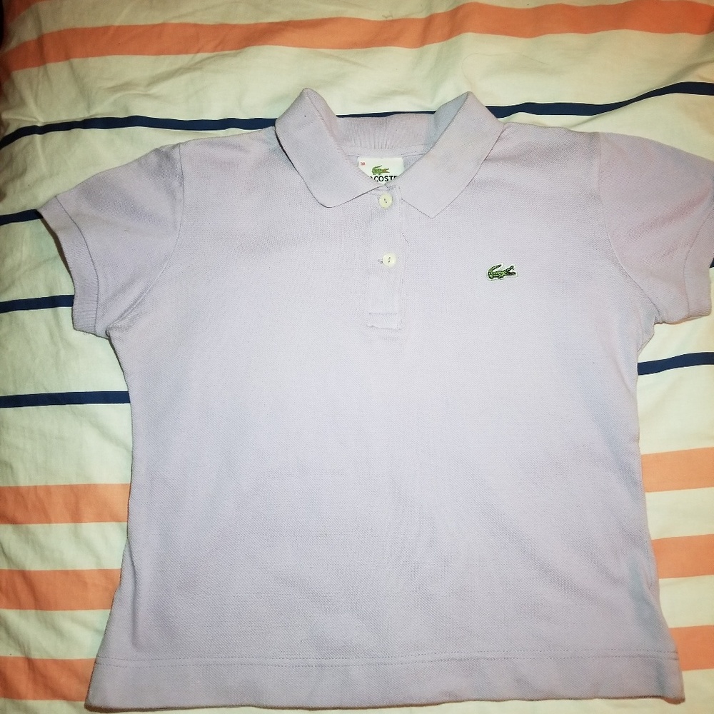 DESIGNER LACOSTE🐊 CROP TOPS  EUC - Picture 3 of 3